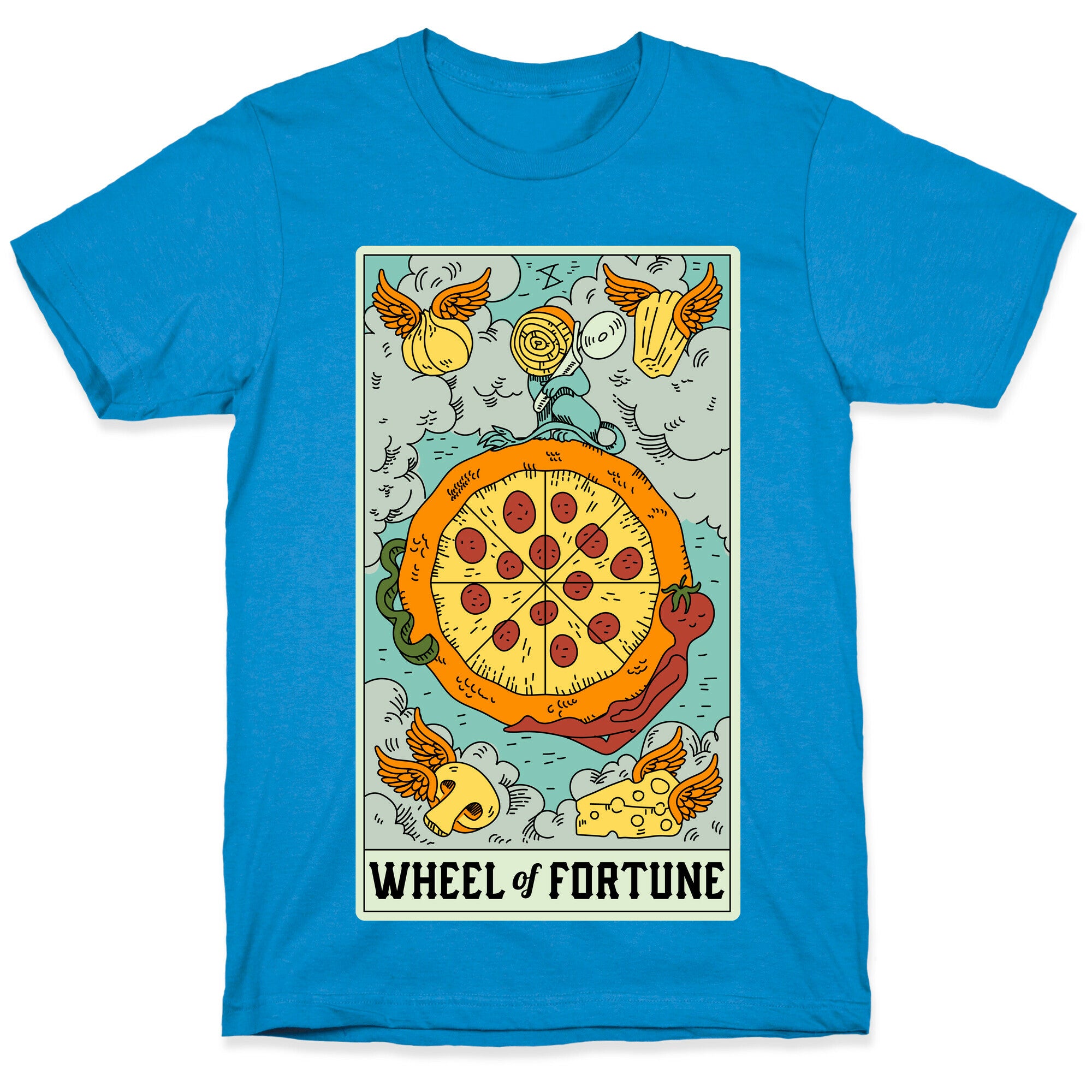 Wheel Of Fortune Pizza T-Shirt
